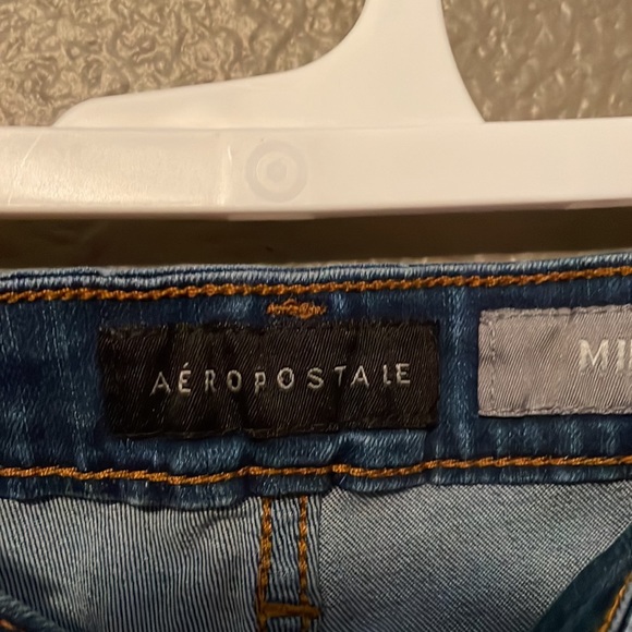 Dark Wash Jean Shorts - Picture 2 of 3